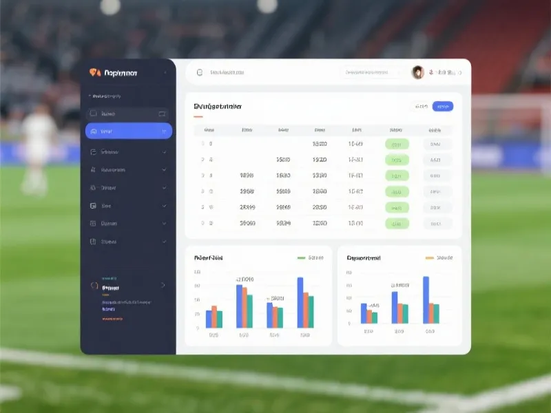 Data Dashboard Interface