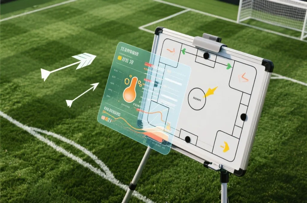 赛前战术板与天气图层叠加的视觉化信息，体现数据与现场因素结合